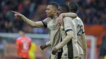 Mbappé makes history to put PSG on brink of Ligue 1 title