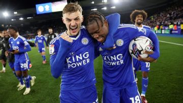 Leicester City secure promotion back to Premier League