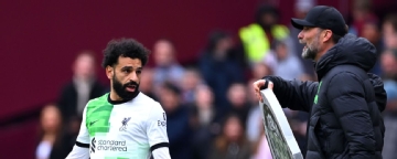Salah won't discuss Klopp spat: 'There will be fire'