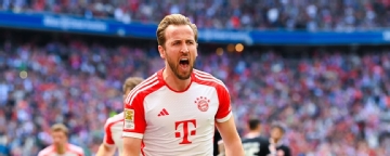 Bayern's Kane sets new personal best, eyes Lewandowski's record