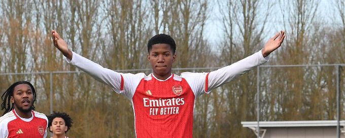 Arsenal teen Chido Martin Obi scores 7 goals in U18 game