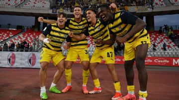 Australia international Alessandro Circati gets Parma promoted to Serie A