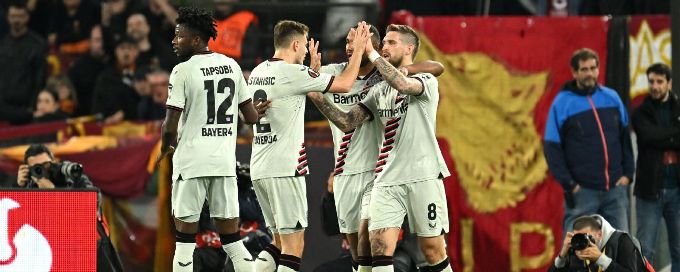 Bayer Leverkusen blank Roma to extend unbeaten run to 47