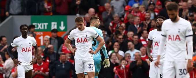 European soccer news: Spurs' UCL hopes slip in Liverpool loss