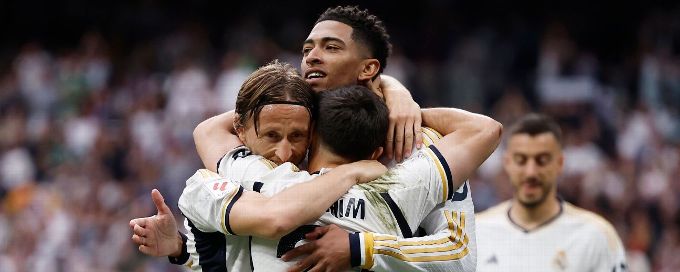 What Real Madrid's LaLiga title means, Haaland's four-goal day, more