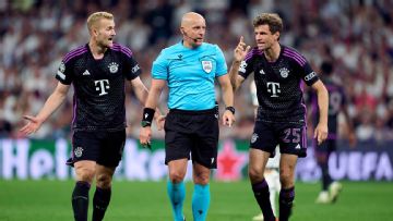 Bayern's De Ligt slams offside call as 'disgrace' in UCL exit