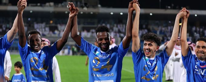 Unbeaten Al Hilal win Saudi Pro League title, extend record