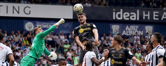 WBA, Saints play out goalless draw in Championship playoff