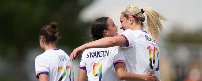 USWNT trounces South Korea in Emma Hayes' debut as coach
