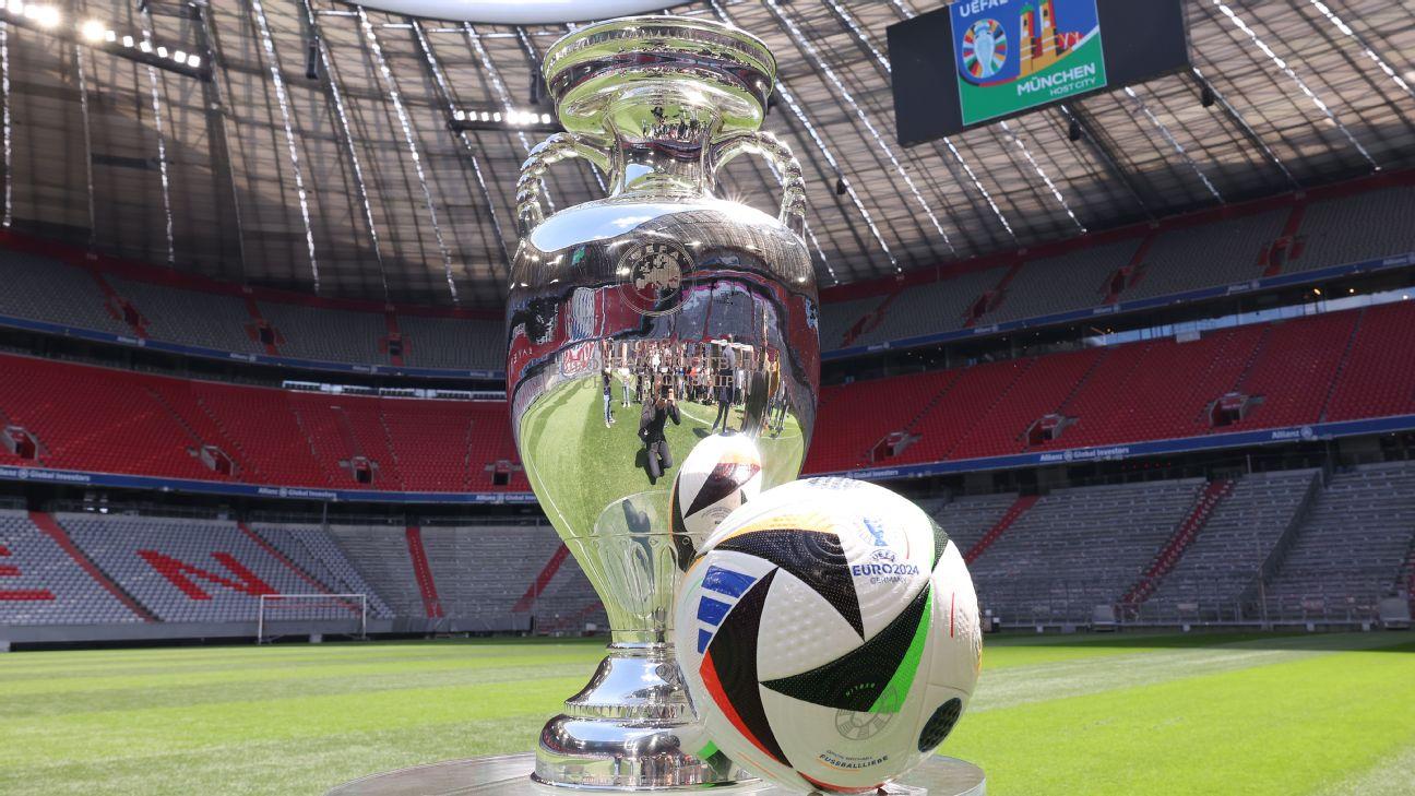 2024 European Championship trophy