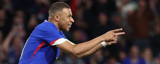 Mbappé goal, assists help France win Euro 2024 warm-up