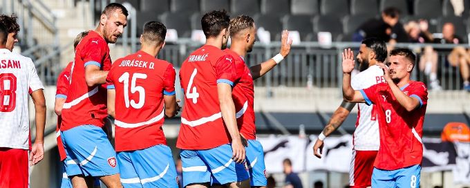 Czechia thump Malta 7-1 in Euro 2024 warm-up