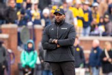 Fired Michigan coach Sherrone Moore charged with three crimes