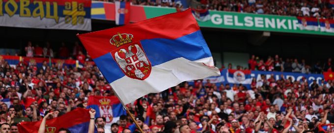 Euro 2024: Kosovar reporter barred over gesture to Serbia fans