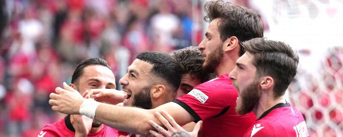 Euro 2024: Georgia earn first point with Czechia draw