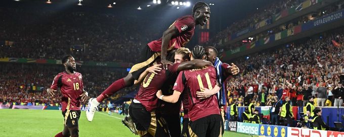 Euro 2024 updates: Belgium bounce back, Turkey disappoint