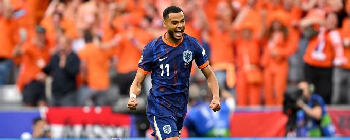 Euro 2024 updates: Gakpo carrying Dutch, but he needs help