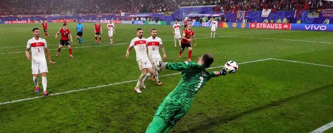 Euro 2024: Turkey's 'Gordon Banks' save stuns ousted Austria