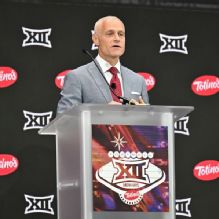 Big 12's Brett Yormark calls out Notre Dame's Pete Bevacqua