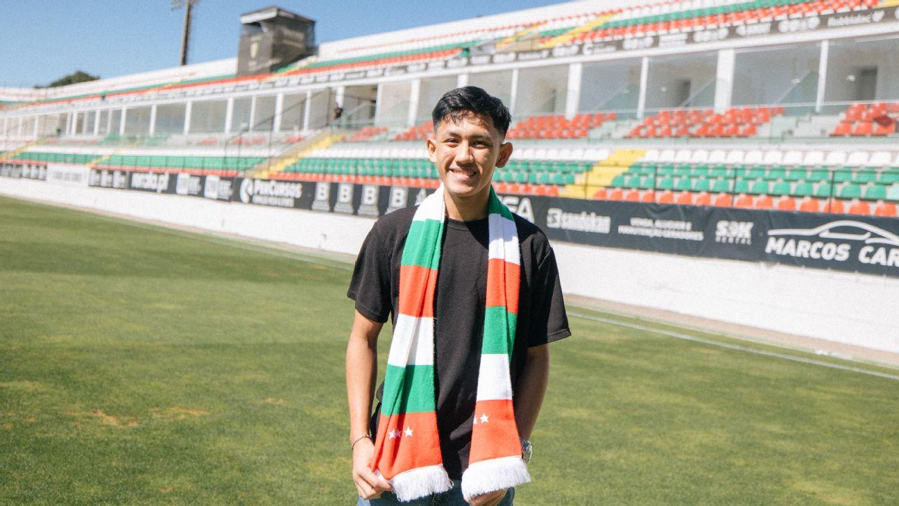 Nur Muhammad Asis has become the first Singaporean to sign professional terms with a Portuguese top-flight club after moving on loan from Lion City Sailors to Estrela da Amadora.