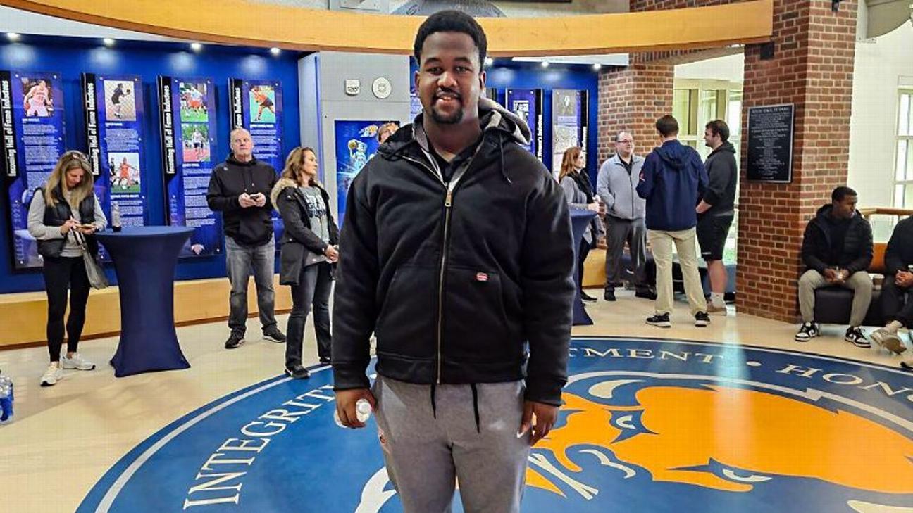 Calvin Dickey Jr. decided to play football for the Bucknell Bisons because "he felt like they wanted him," his mother said.