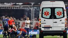 Uruguay suspends league over Nacional Izquierdo's health