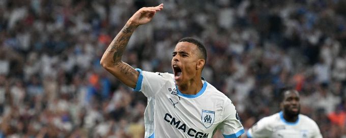Greenwood scores again, salvages a point for Marseille in stoppage time