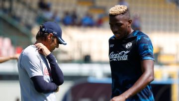 Nigeria striker Victor Osimhen says Napoli treated him 'like a dog' and blocked a move to Juventus