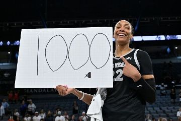 A'ja Wilson's WNBA awards, records and basketball honors