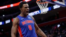 Sources: Pistons' Jalen Duren joins NBA slam dunk contest