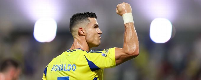 Ronaldo goal helps give Pioli debut win; Toney nets 1st Saudi goals
