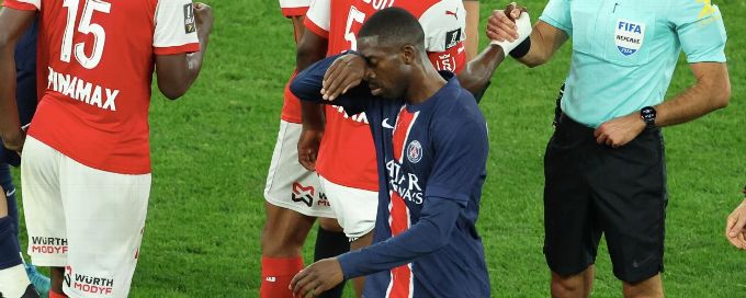 PSG drop 1st points of Ligue 1 season with draw at Reims