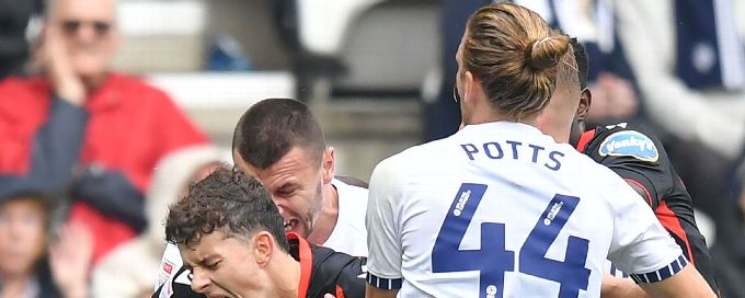 Preston's Milutin Osmajic given eight-game ban for biting