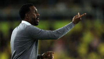 Crew's Nancy challenges missed penalty in Campeones Cup shootout