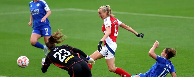Frida Maanum gives Arsenal narrow WSL win over Leicester