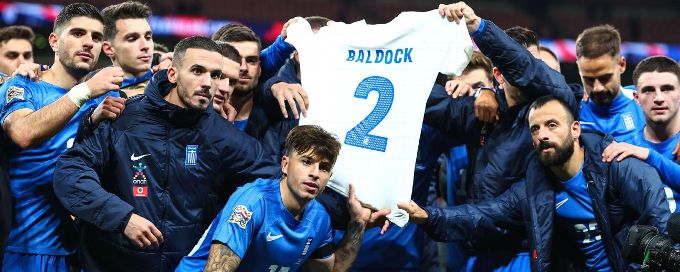 Greece gave 'soul' for Baldock in historic win over England