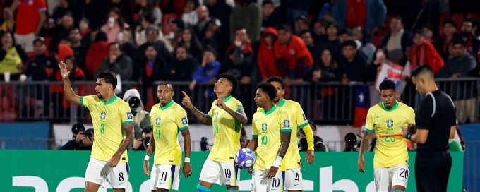 Last-gasp Luiz Henrique effort gives Brazil win at Chile