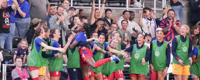 Naomi Girma scores first USWNT goals in win over Argentina