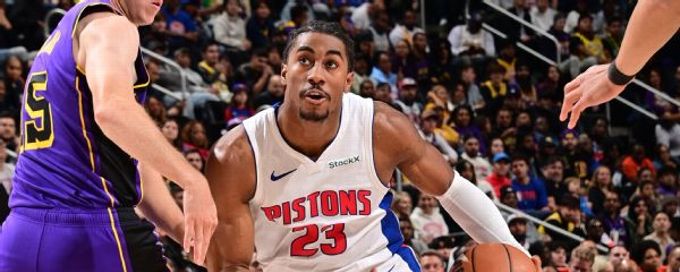 Pistons guard Jaden Ivey to miss four weeks after knee surgery