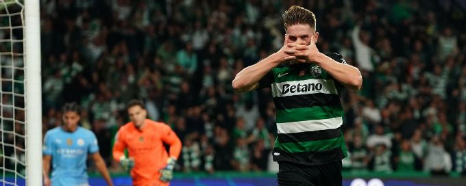 Champions League as it happened: Sporting crush Man City