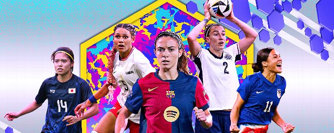 ESPN FC Women's Rank: Top 50 soccer players of 2024