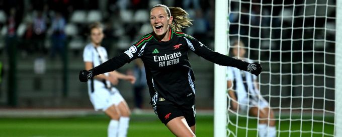 UWCL: Arsenal and Barcelona win big as Man City, Bayern stay perfect
