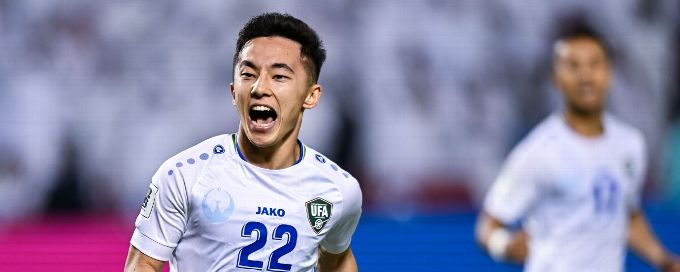 The increasingly-influential Abbosbek Fayzullaev could be Uzbekistan's unlikeliest target man