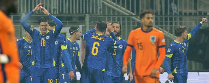 Bosnia fight back to hold second string Netherlands to draw