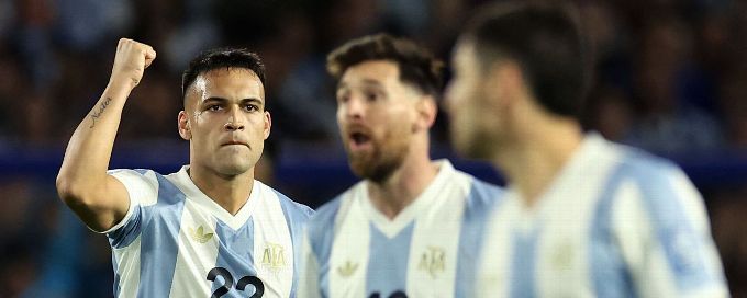 Superb Martinez strike gives Argentina home win over Peru