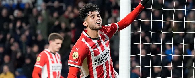 USMNT's Ricardo Pepi nets PSV hat trick to top scoring charts