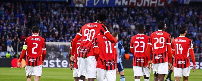 Pulisic, Abraham earn Milan 3rd-straight UCL win