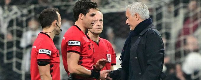 Jose Mourinho: Fenerbahce boss praises referee despite Besiktas loss