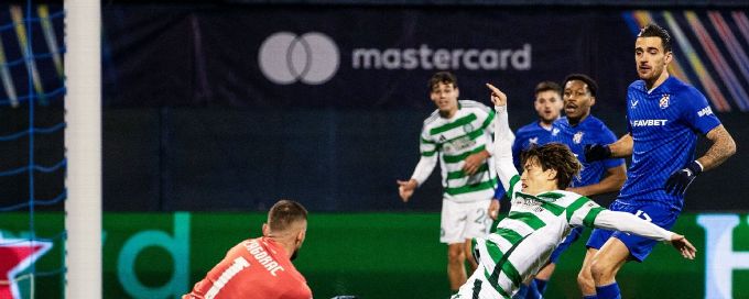 Late Schmeichel stop salvages Celtic draw with Zagreb