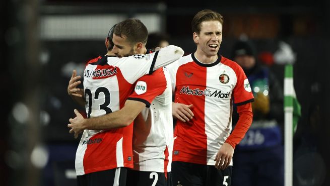 Barcelona Win Late, Juventus Inflict Misery on Manchester City and Arsenal Romp to Victory: Champions League Recap 5 Feyenoord 4-2 Sparta (12 Dec, 2024) Final Score - ESPN (IN)